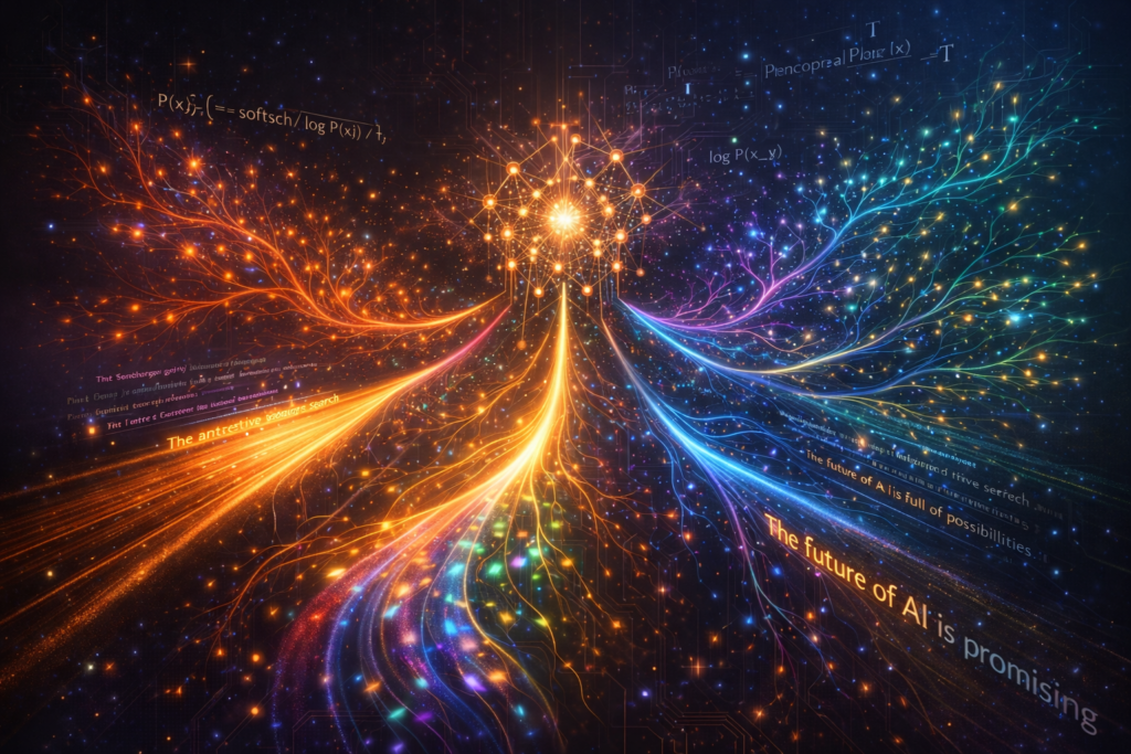 AI text generation in action