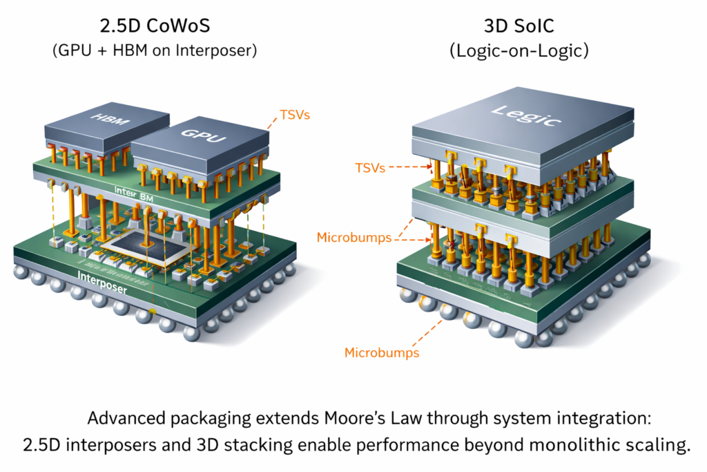 Advanced packaging technologies comparison