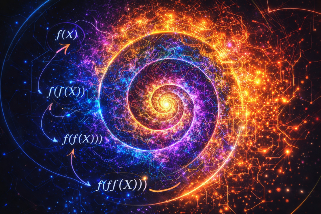 Recursive glow of AI progress