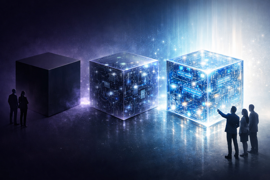 The evolution of AI from opaque to transparent